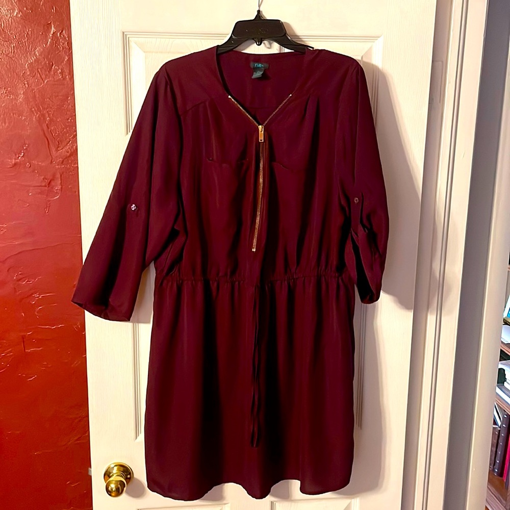 Maroon dress
